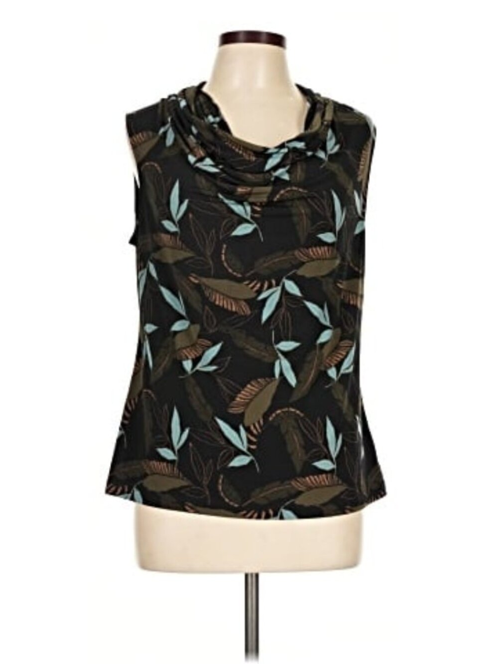 Tahari Sleeveless Print Top